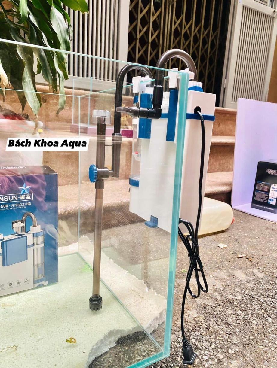 Lọc treo Sunsun YBF-500 có xả đáy thông minh cho bể cá